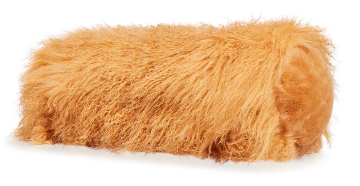 Bolsterkudde | Lockigt | Tibet | Ø20xL52 cm