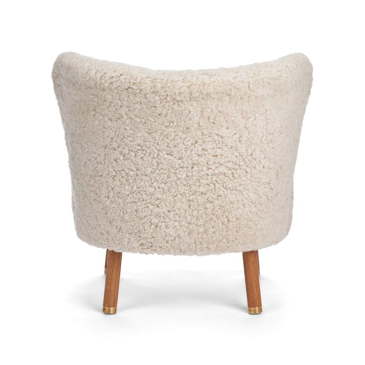 Emil Lounge Chair | Mässing | Korn