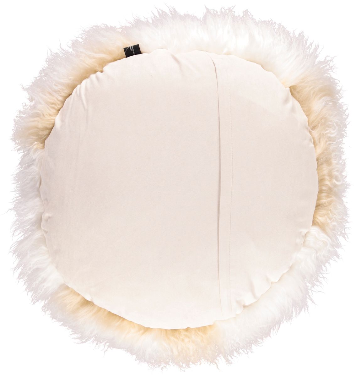 Kudde | Lammskinn | Tibet | D45 cm | D62 cm | D38 cm