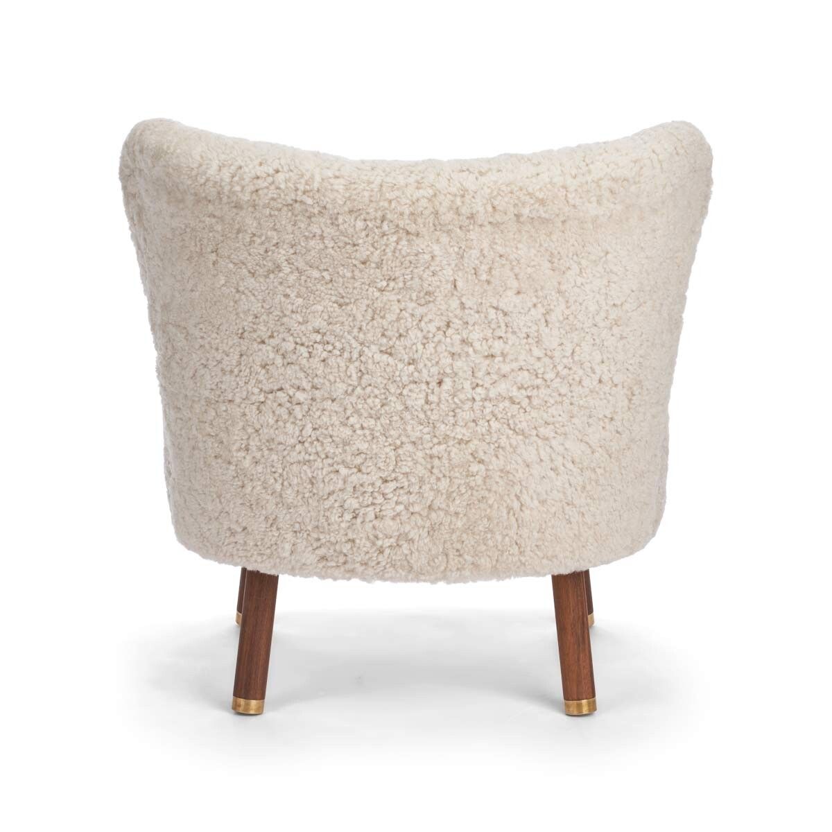 Emil Lounge Chair | Mässing | Korn