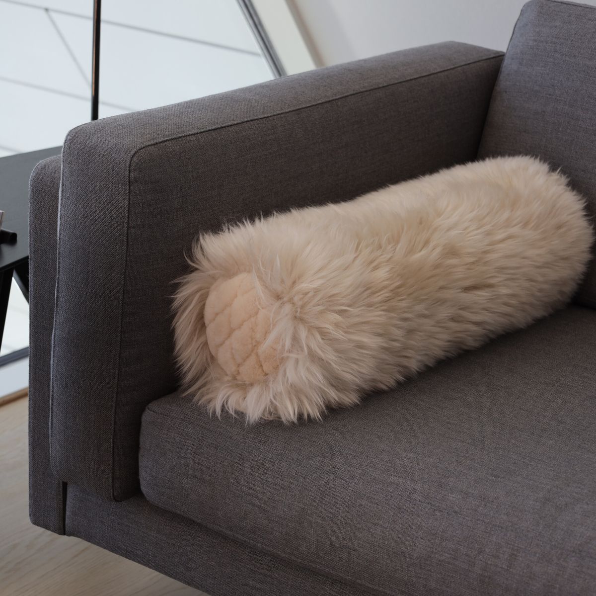 Bolsterkudde | Långhårig, mockasin | Nya Zeeland | D20xL52 cm