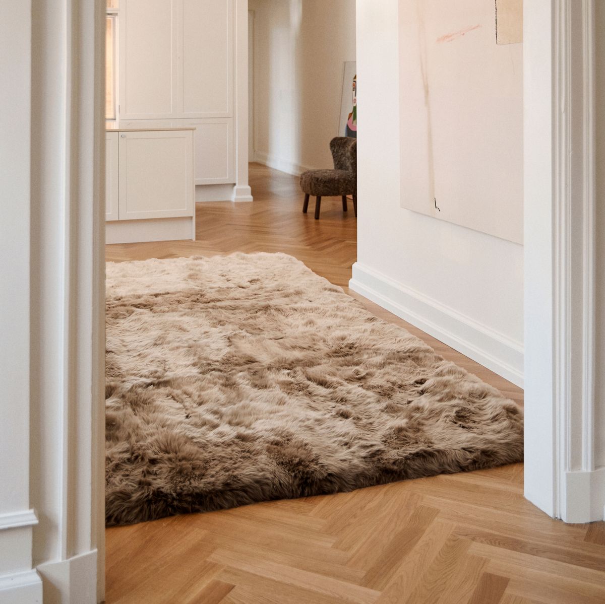 Designmatta | Långhårig | Nya Zeeland