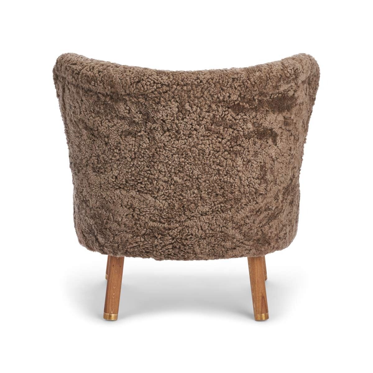 Emil Lounge Chair | Mässing | Korn
