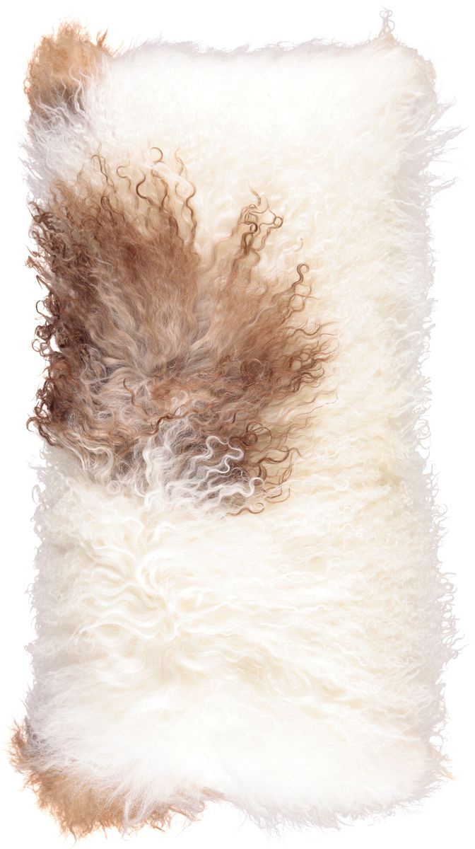 Lambsky kuddar krullade 28x56 cm