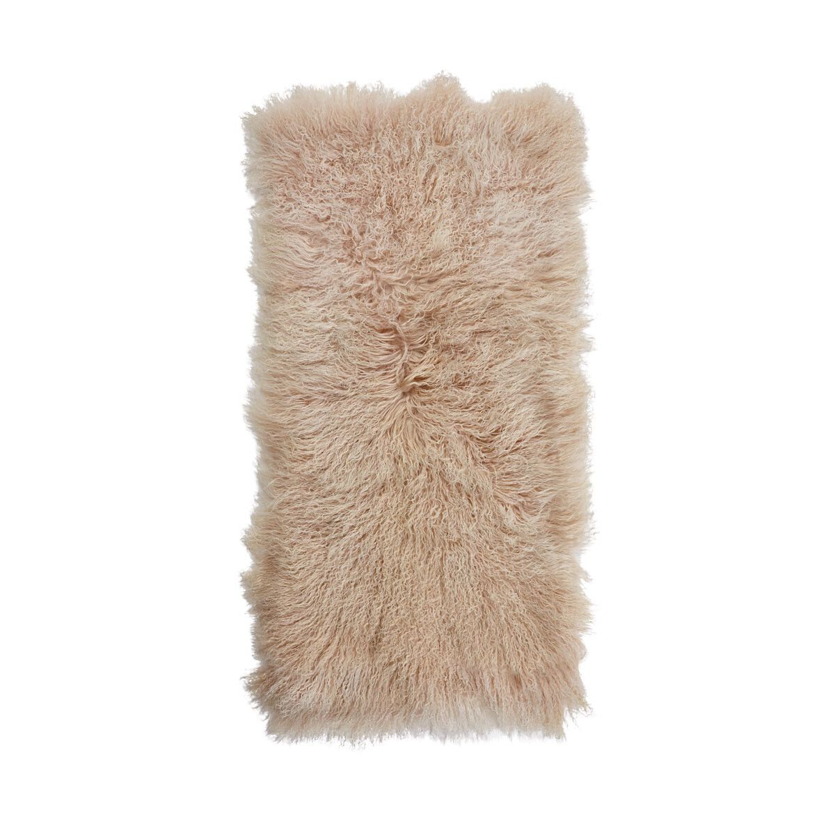 Lammskinnspläd | Lockigt | Tibet | 60x120 cm