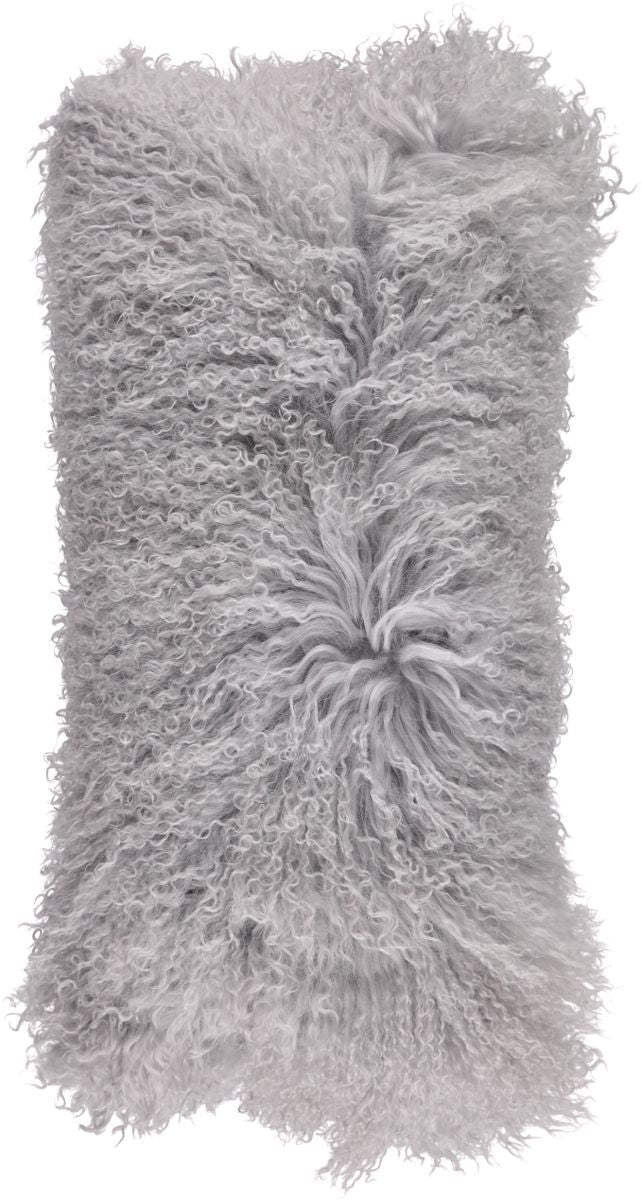 Lammskinnskudde | Lockigt | Tibet | 28x56 cm