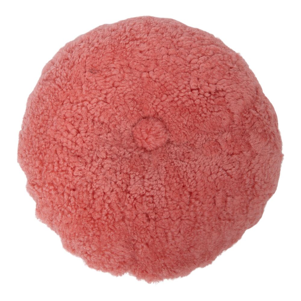 Lammskinnskudde | Korthårig | Nya Zeeland | Dubbelsidig | D40 cm