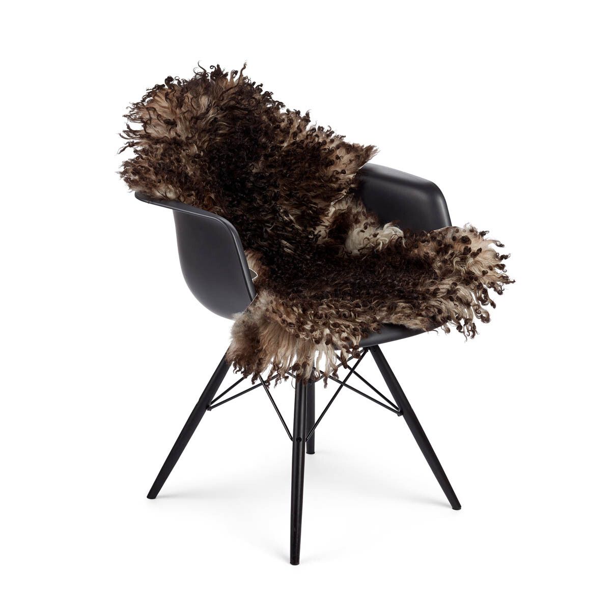 Lammskinn | Lockigt | Österrike | 90x60 cm