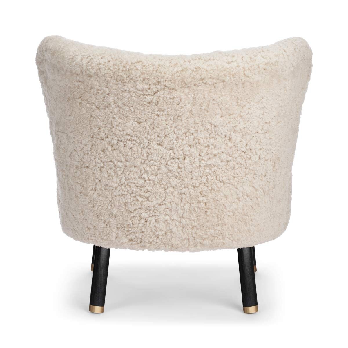 Emil Lounge Chair | Mässing | Korn