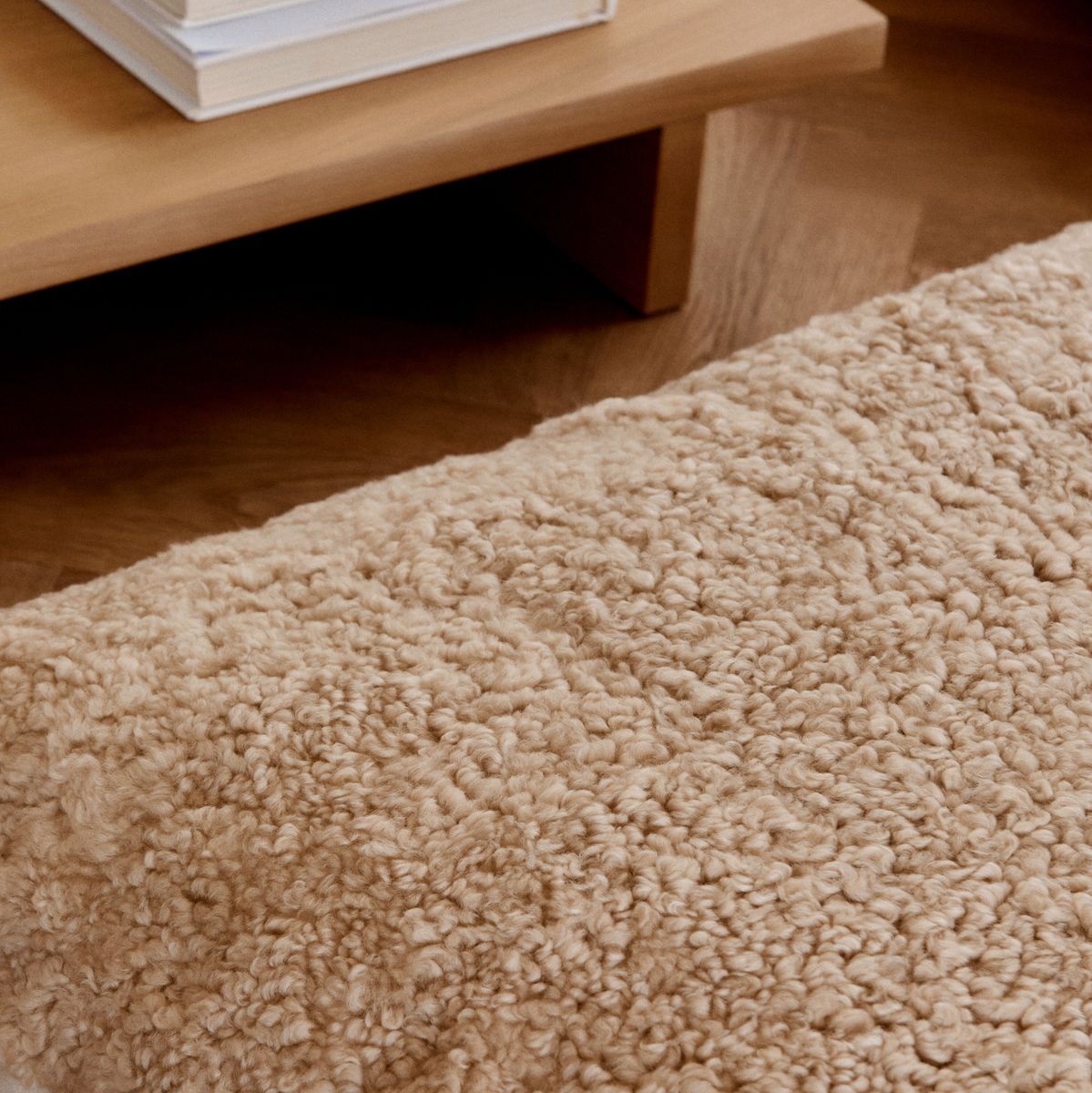 Maxi flytkudde | Korthårig | Nya Zeeland | Dubbelsidig | 90x90 cm