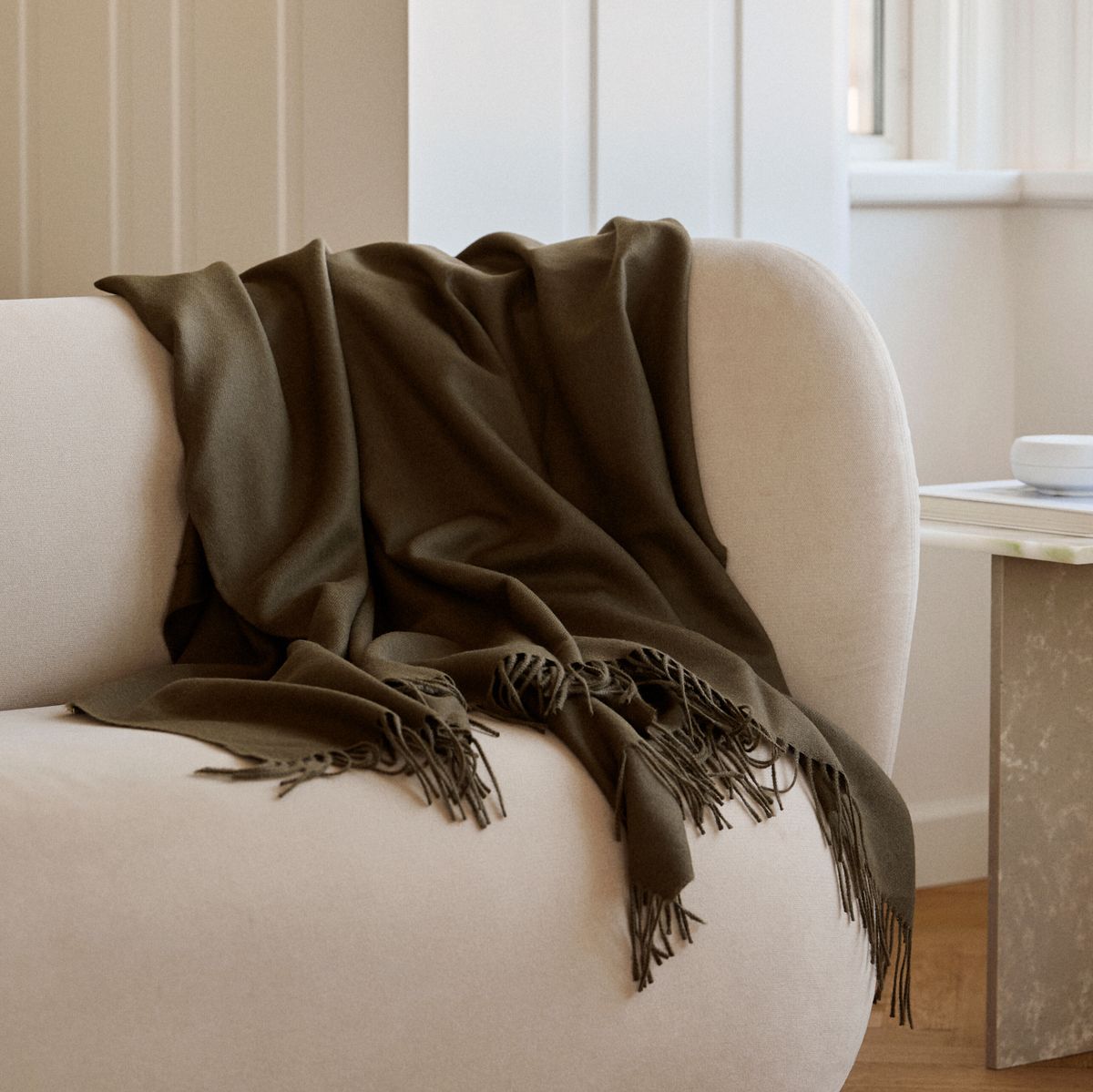 Amanda pläd | 100% baby alpacka ull