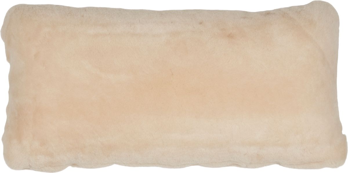 Lammskinnskudde | Mockasin | Dubbelsidig | 28x56 cm