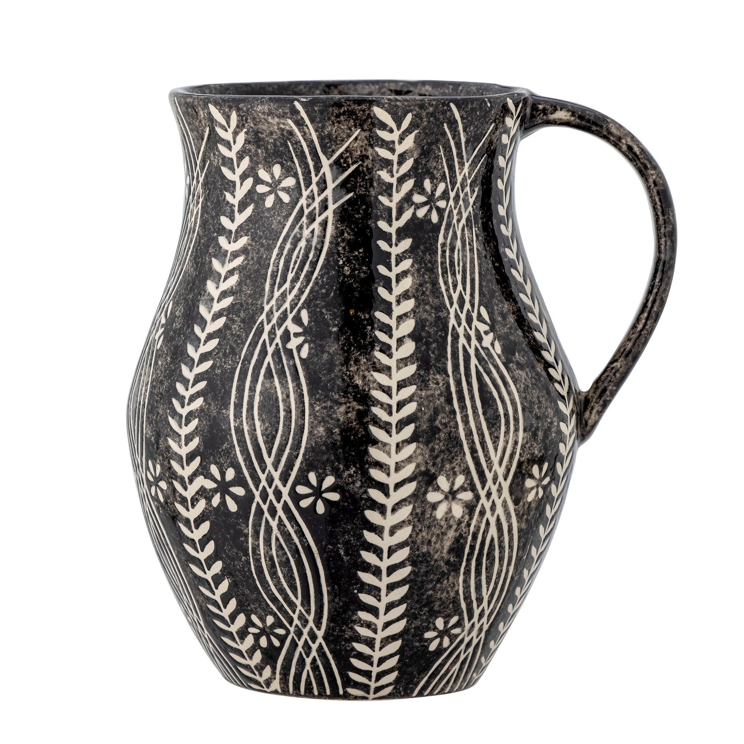 Creative Collection Aswan Kande, svart, stengods