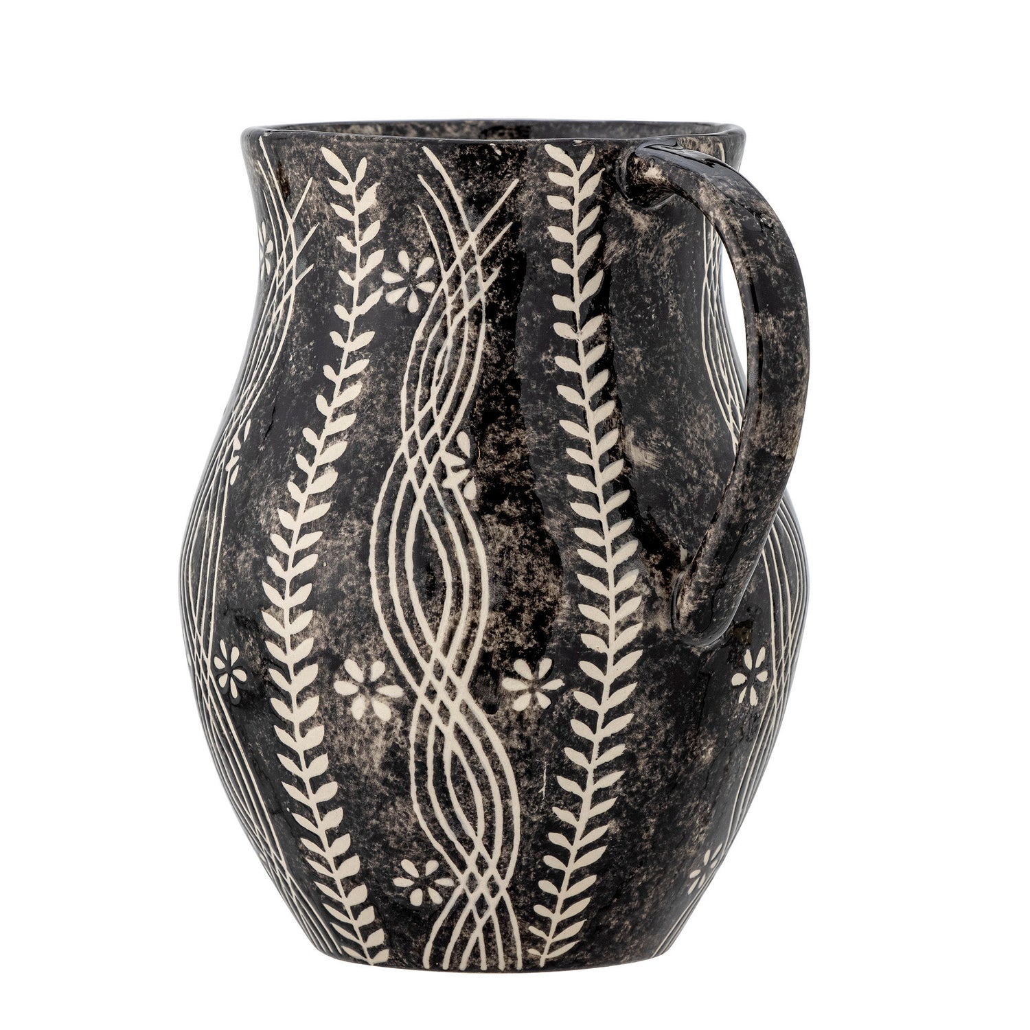 Creative Collection Aswan Kande, svart, stengods