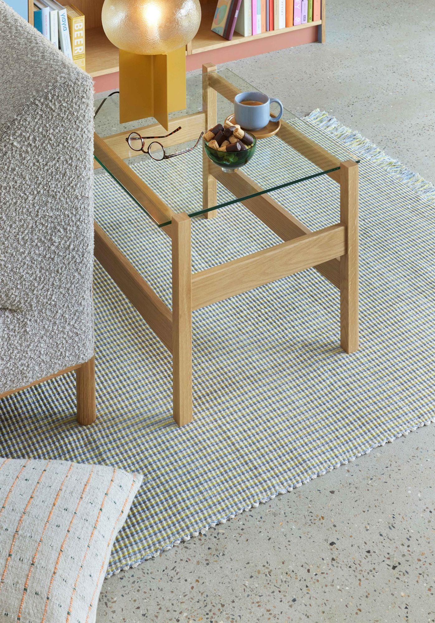 Hübsch Ledge Sidobord Naturell