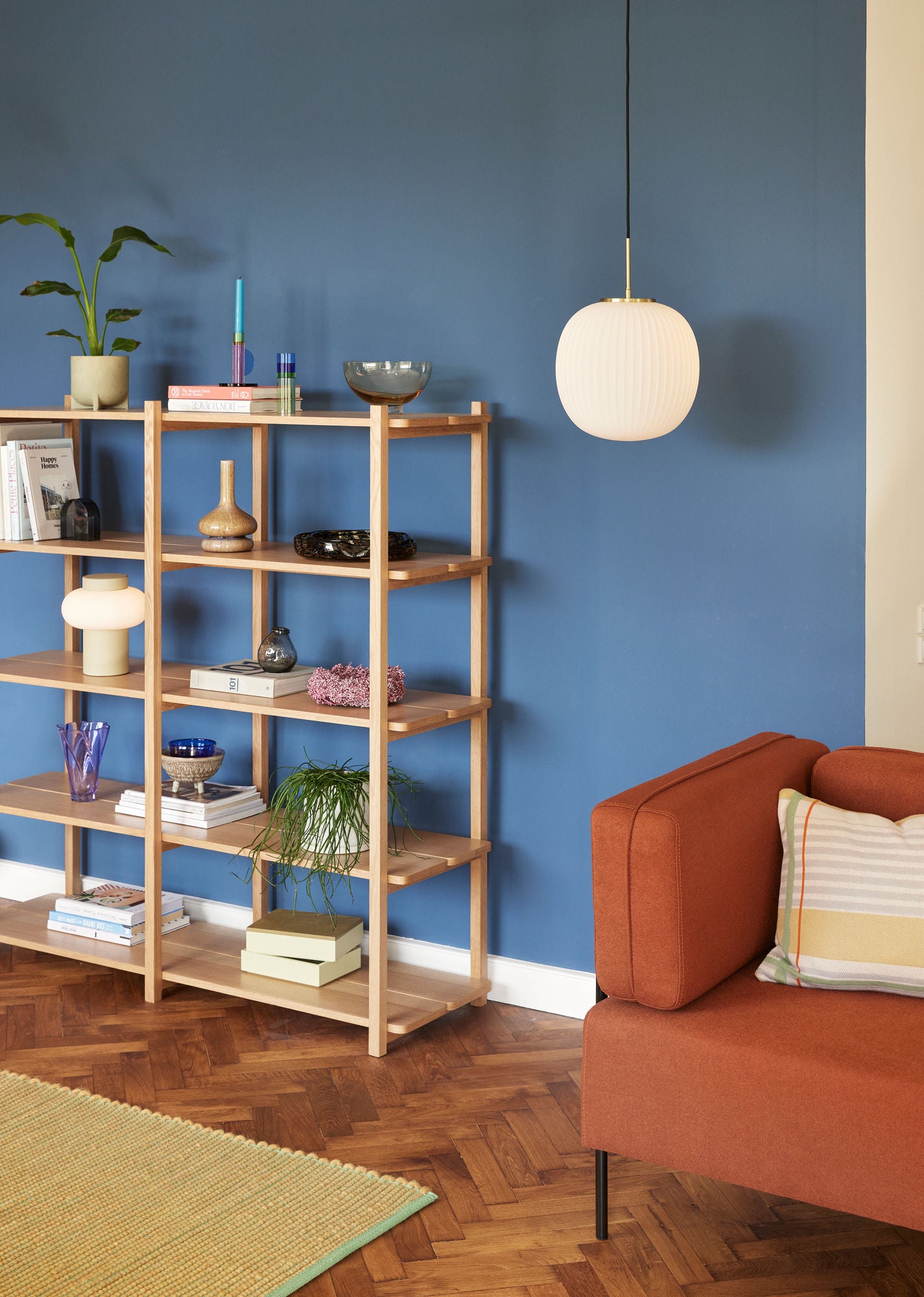 Mason Shelf dubbel stor natur - 150x45xh150cm