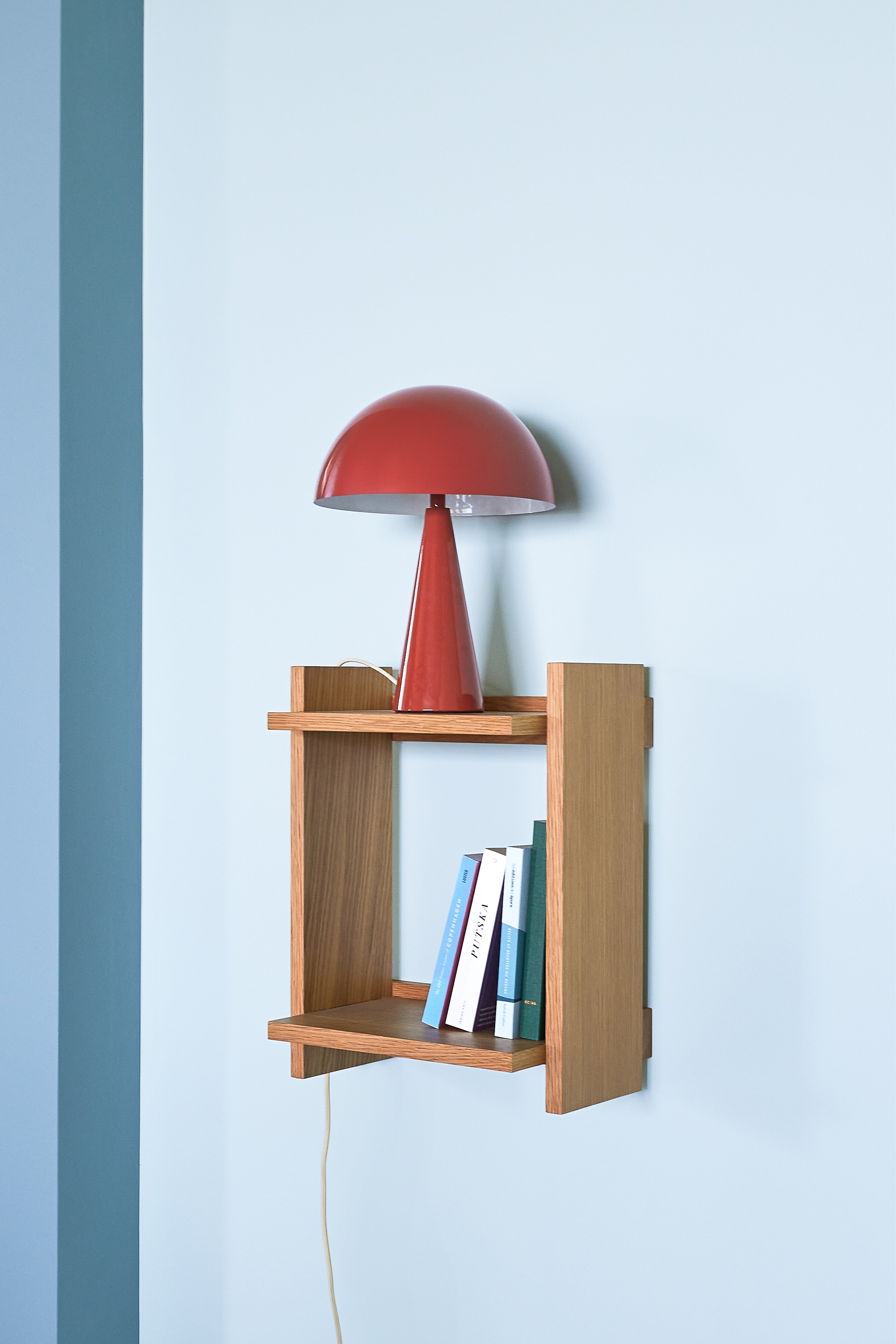 Mush Table Lamp Mini Red - Ø25xH33CM E14