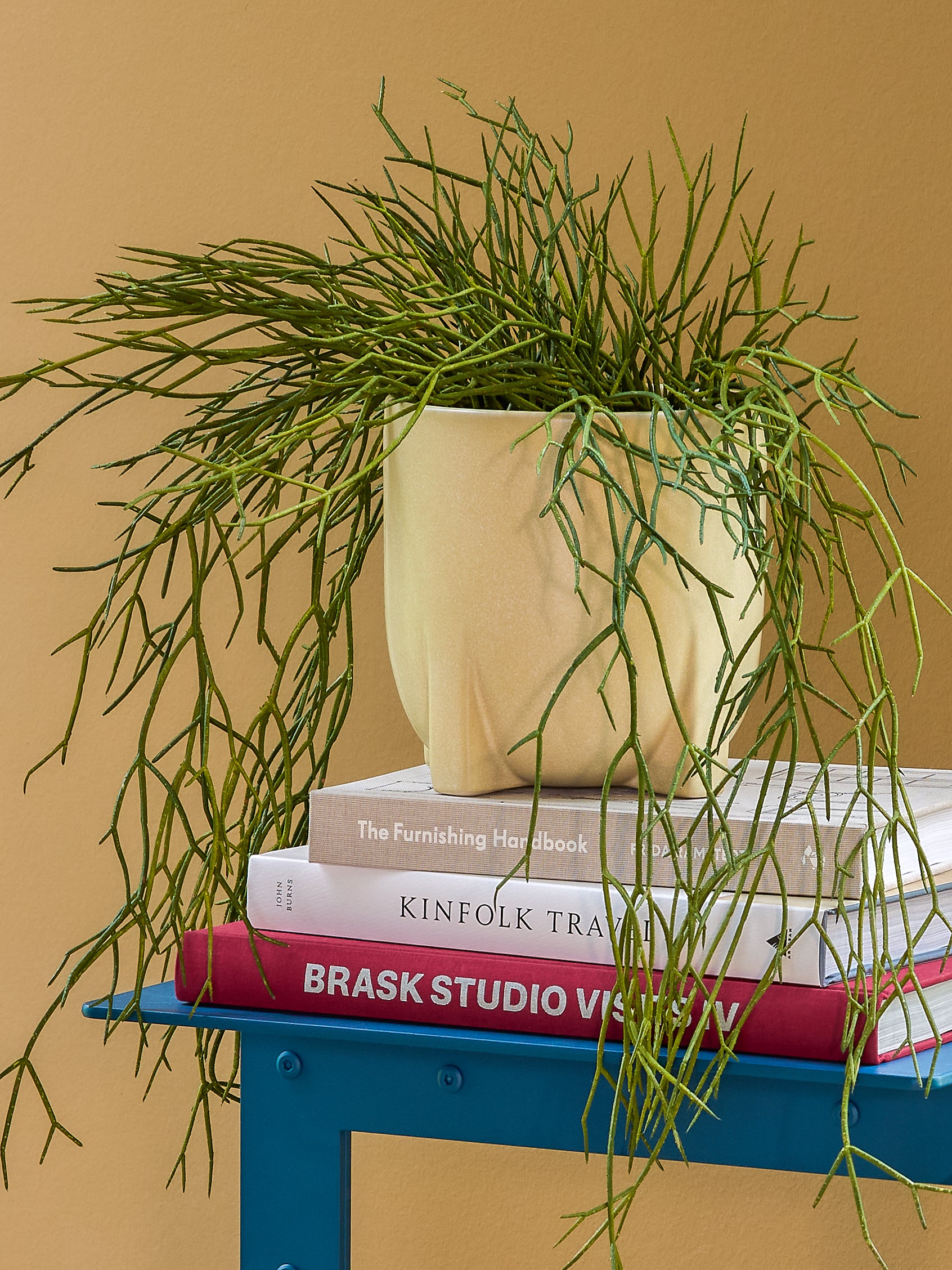 Up Pot Yellow (set med 2) - ø21xh21, ø17xh17cm