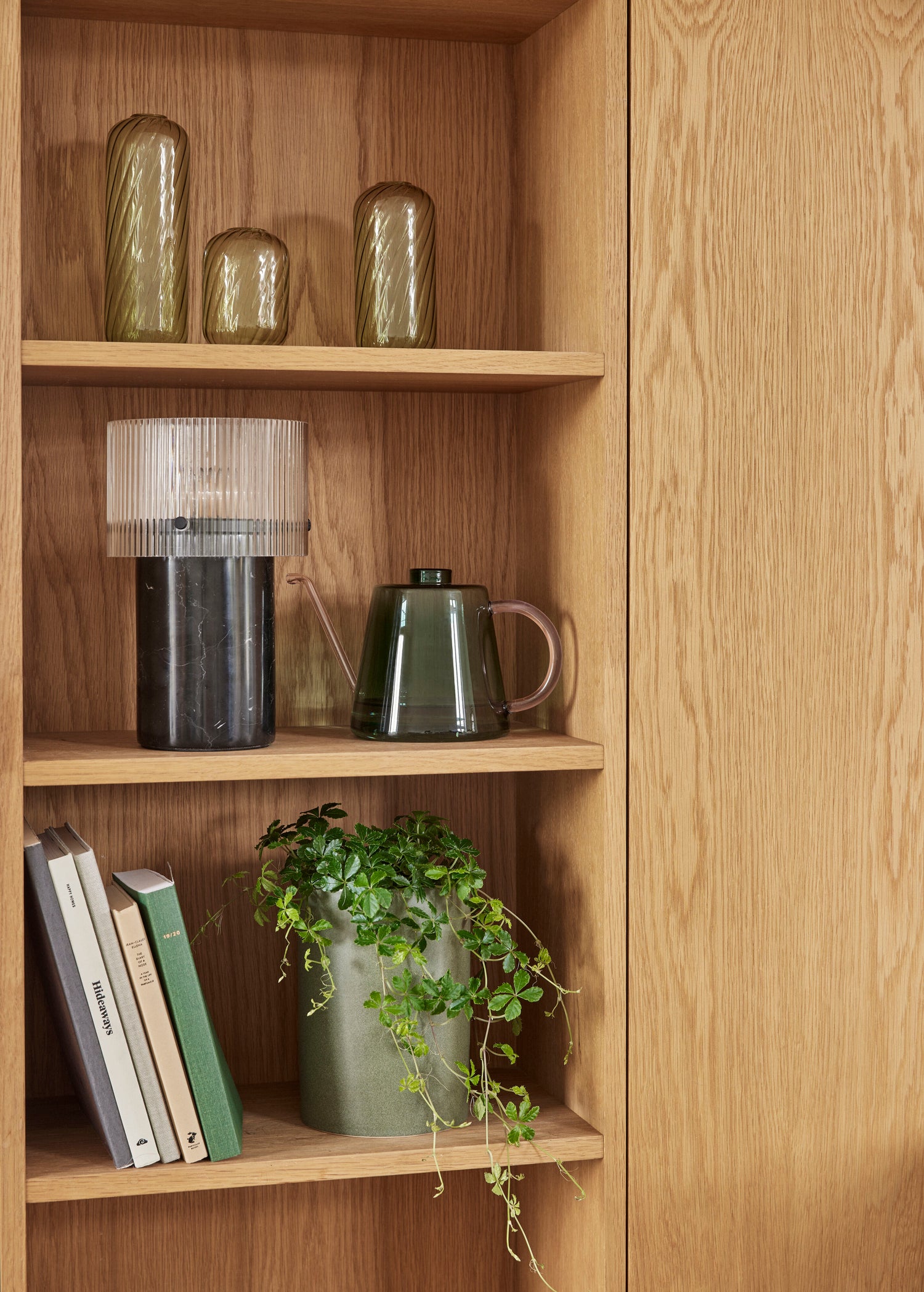 Flora Water Jug Dark Green - 24x14xh14cm