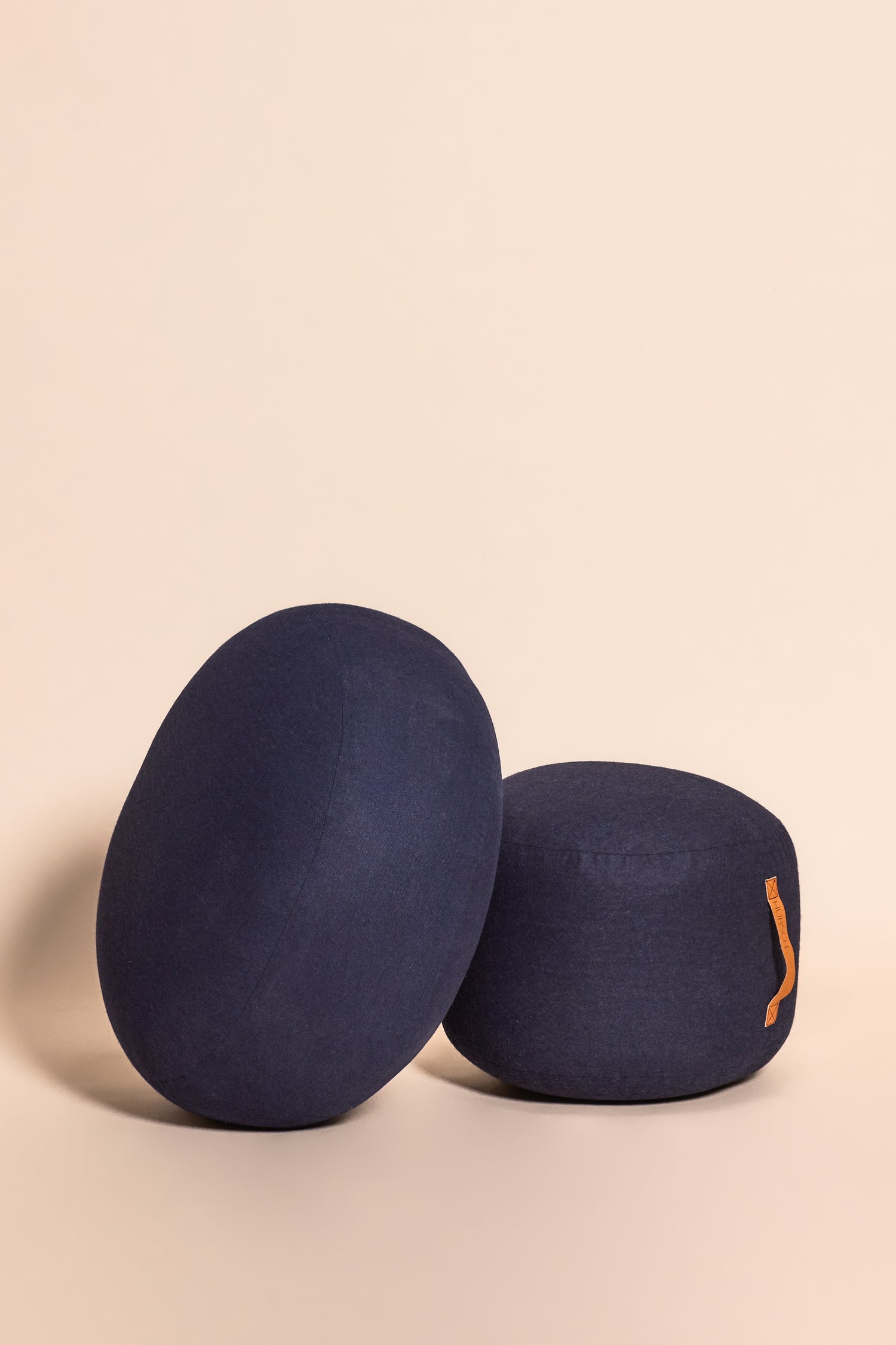 Mochi Puf Ø70 Blue - Ø70xH35CM