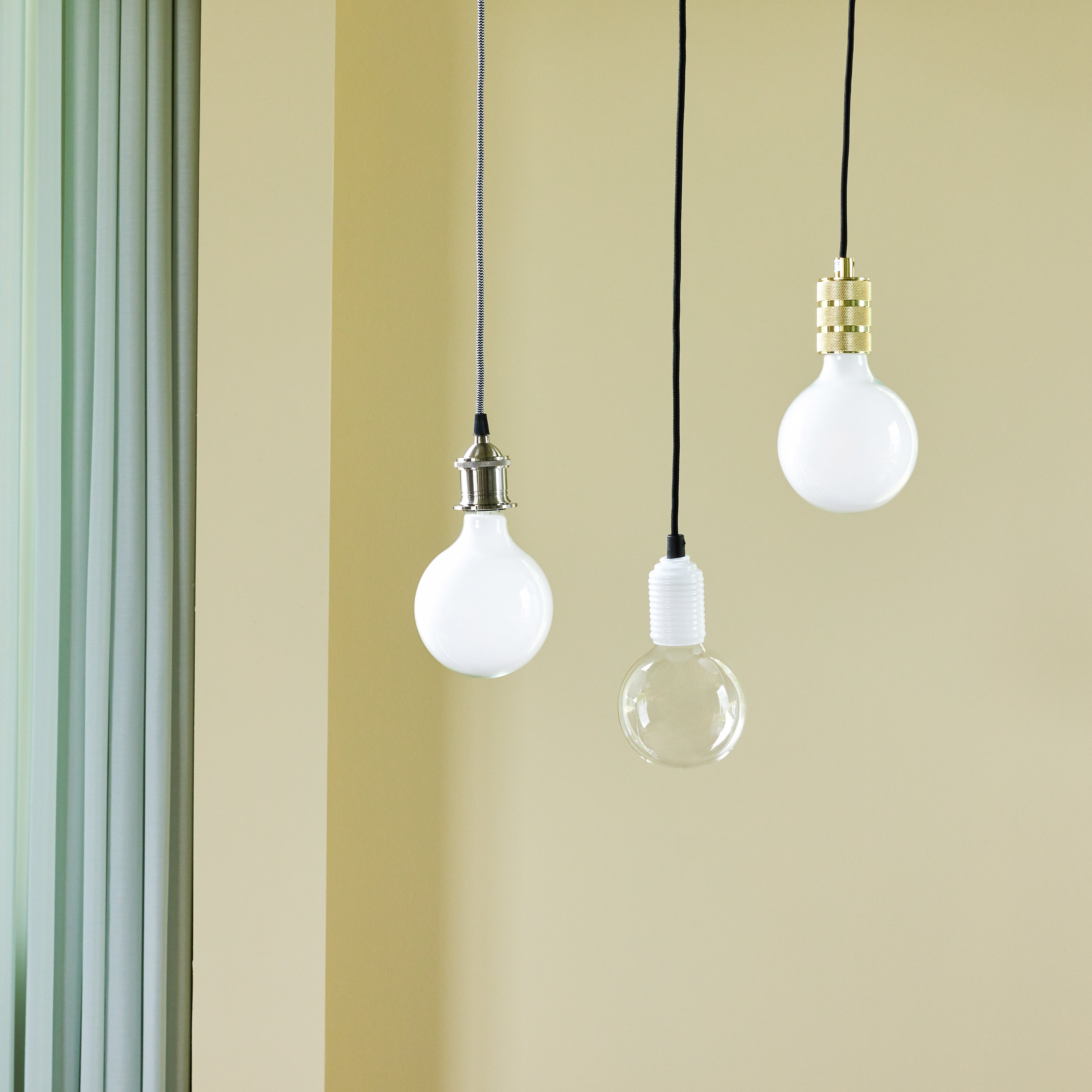 Moving Pendel Nickel - ø5xh7cm, E27/40W