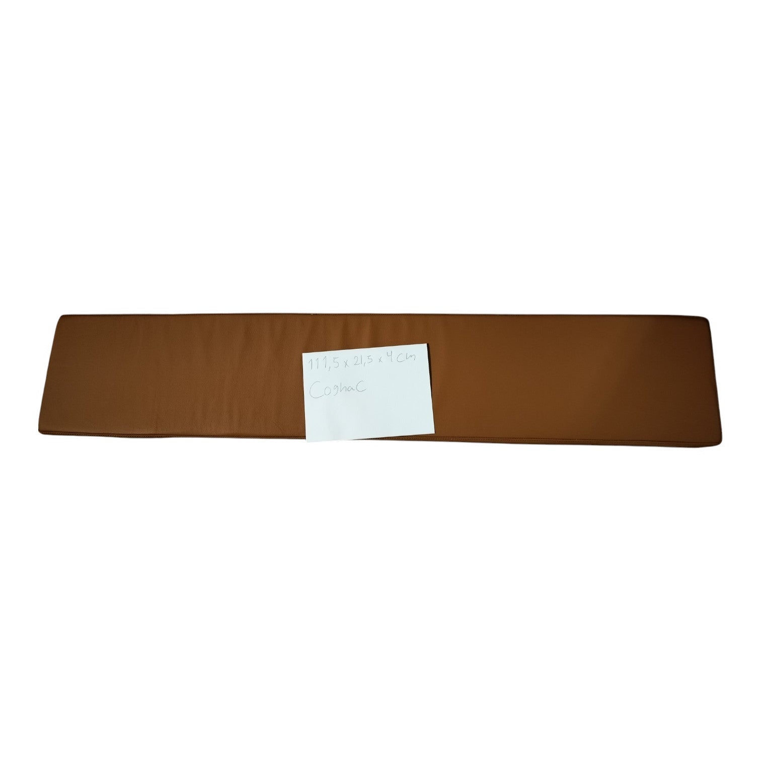 Vila patii - 111,5 x 21,5 x 4 cm i cognac läder