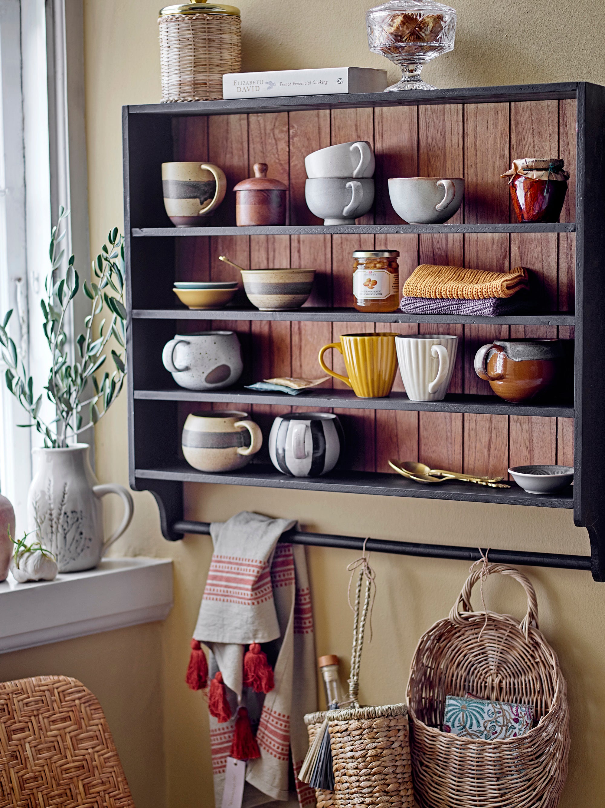 Dali handduk, grå, bomull