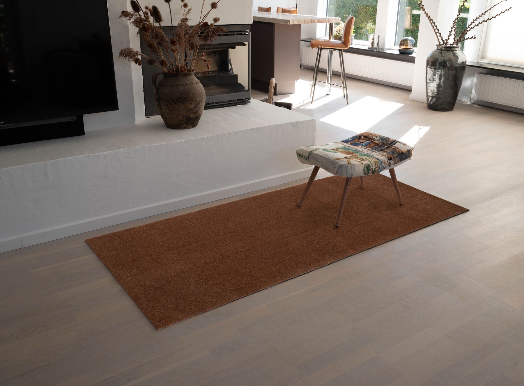 NY MATTA/MATTA 90 x 200 CM - UNI COLOR/COGNAC - Tica Copenhagen - DesignGaragen.dk