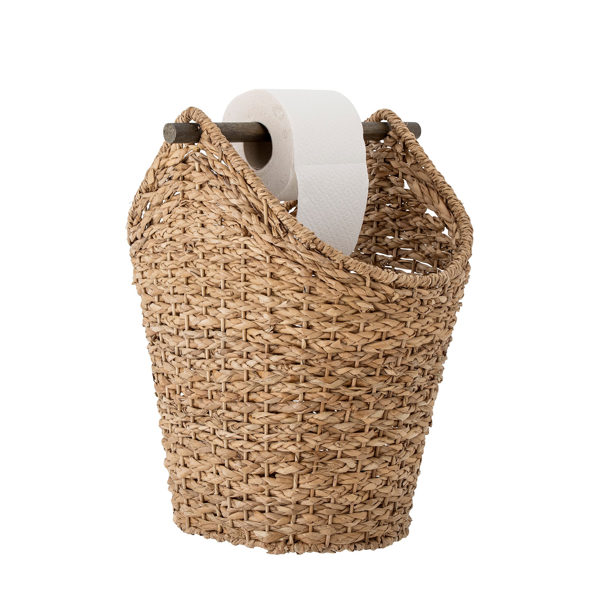 Timmi toalettpappershållare, natur, bankgräs