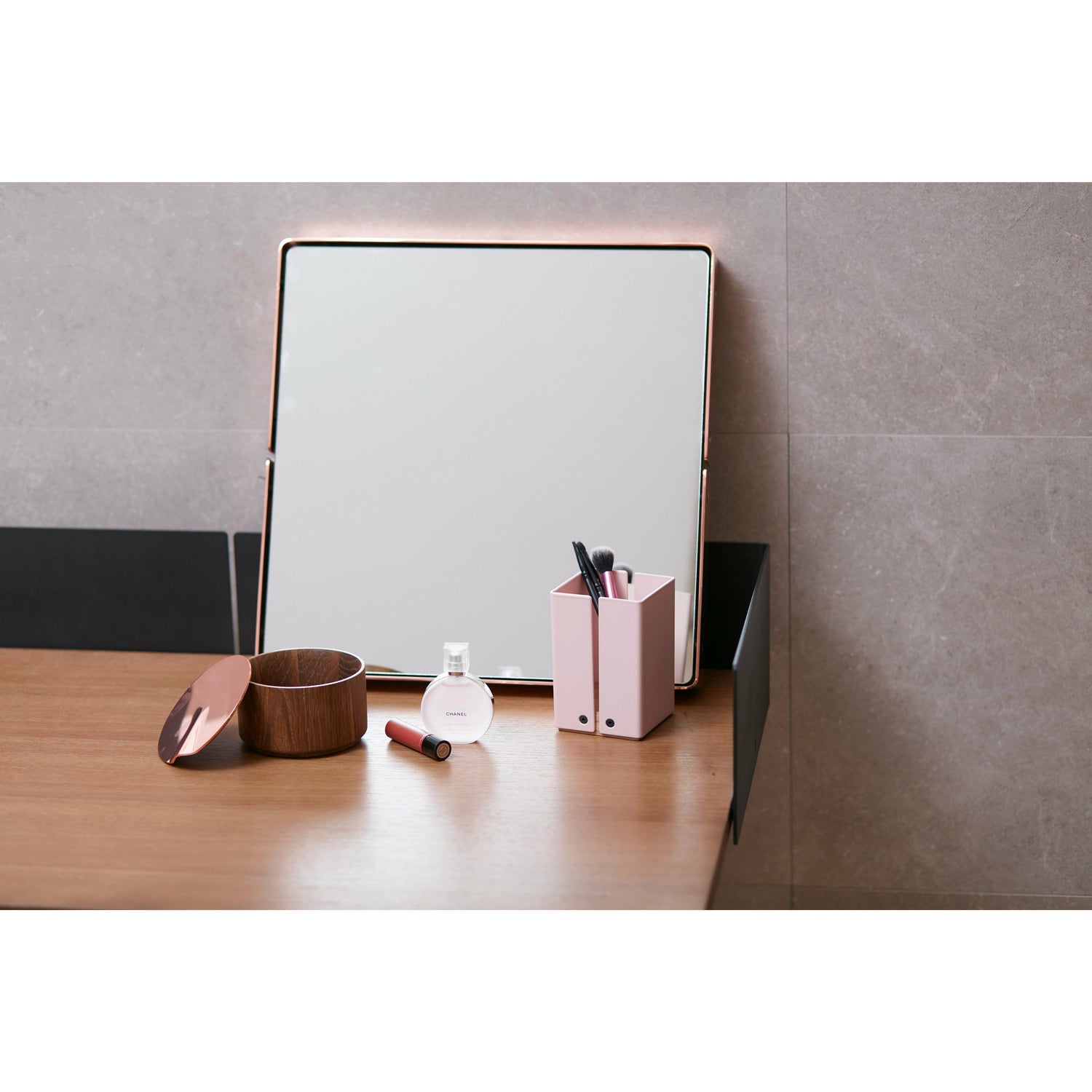 Camino - Bautista 1 spejl 40x40 cm - Camino - DesignGaragen.dk