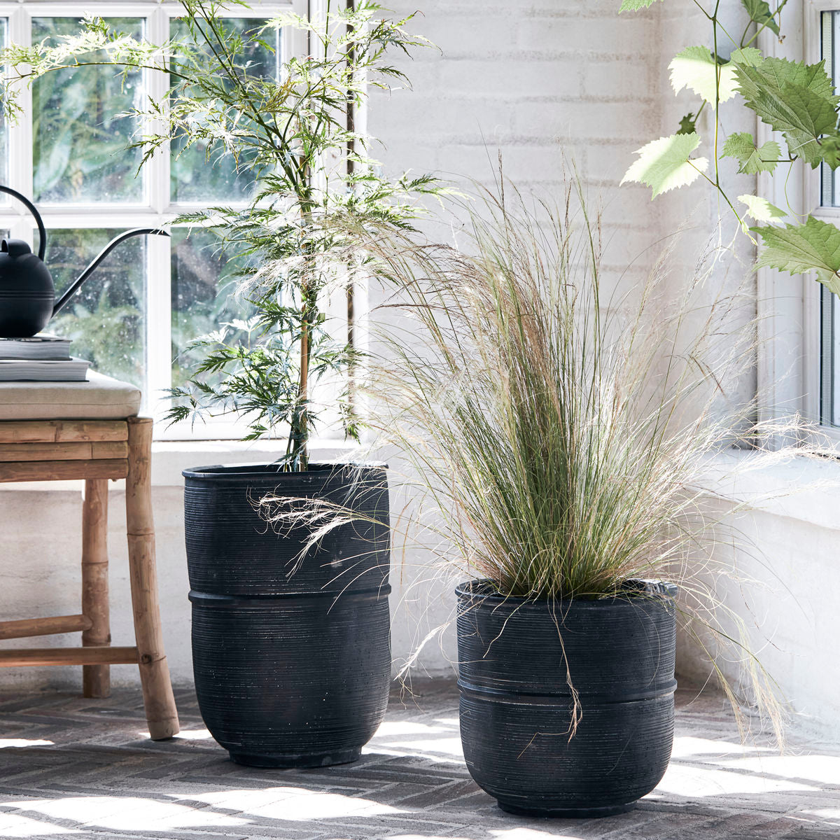 House Doctor - Herbal Pot, Hdground, Concrete