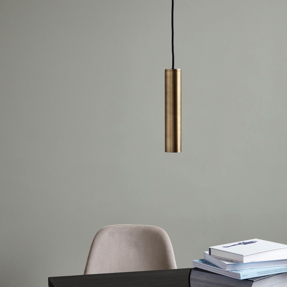 House Doctor Lamp, Pin, Brass-L: 25 cm, DIA: 5 cm