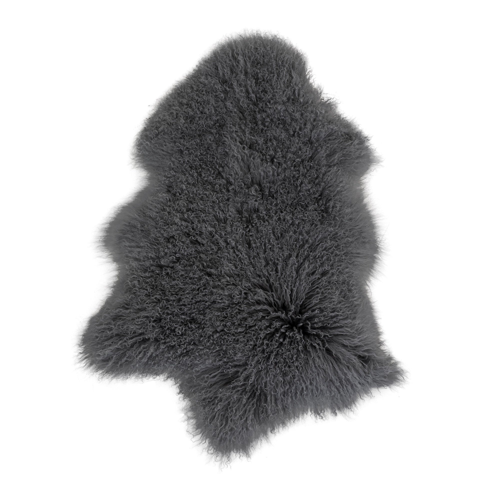 Mongoliskt läder - Mongoliskt läder, grå, 50x90 cm