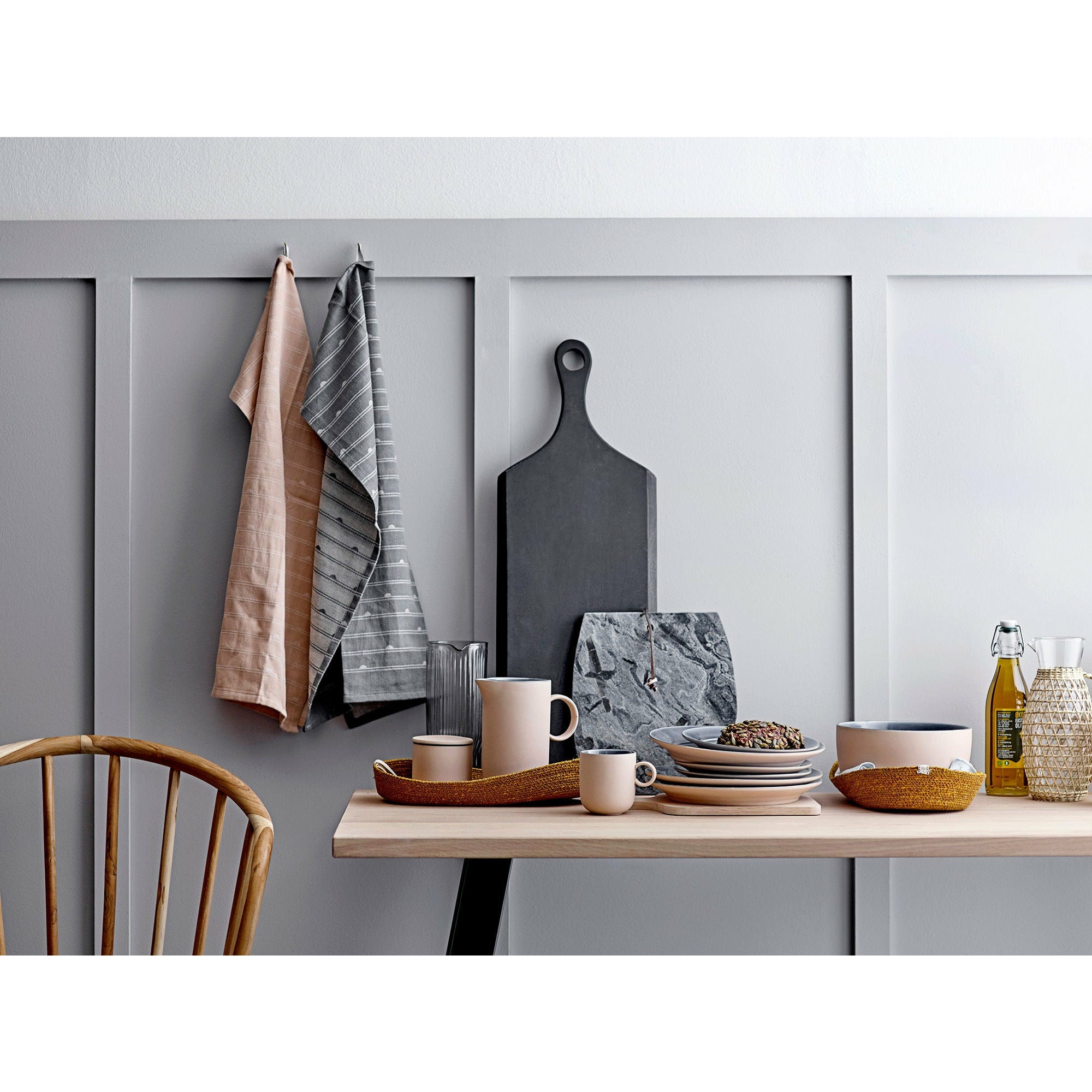 Bloomingville Cozy Skrivebord, Natur, FSC 100%®, Eg - Bloomingville - DesignGaragen.dk