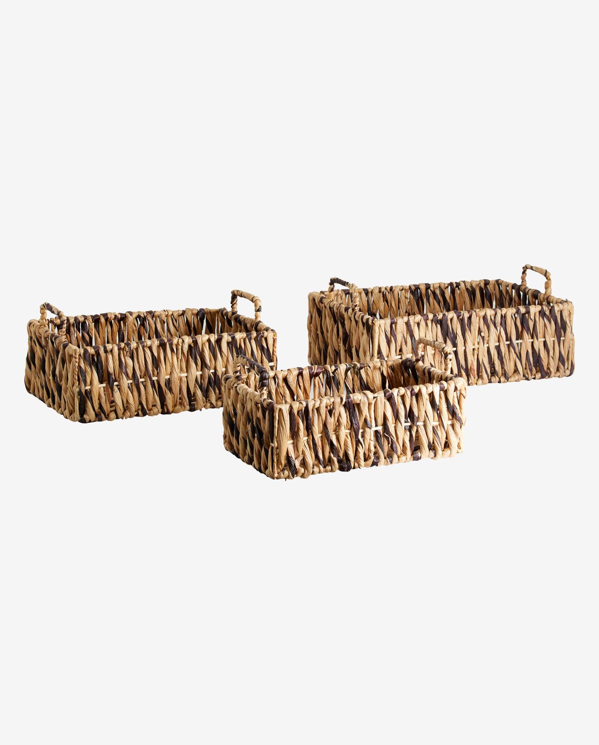 Colmar lagringskorg, set m. 3 - Naturen