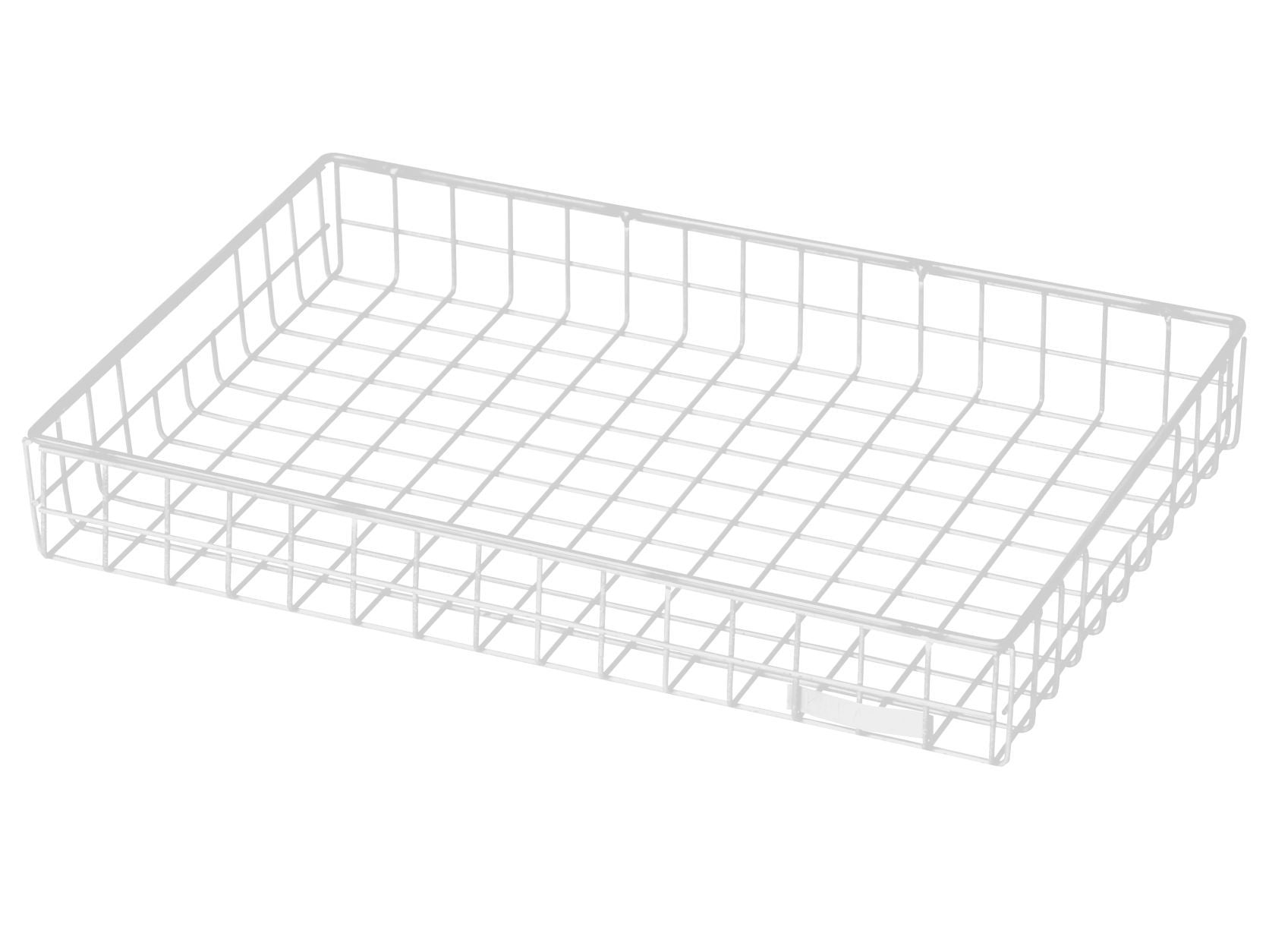 Kalager designtrådfack, mellan, vit