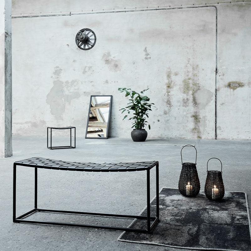 MUUBS - Bænk Soho - Sort B:100 H:42 D:31cm - Muubs - DesignGaragen.dk