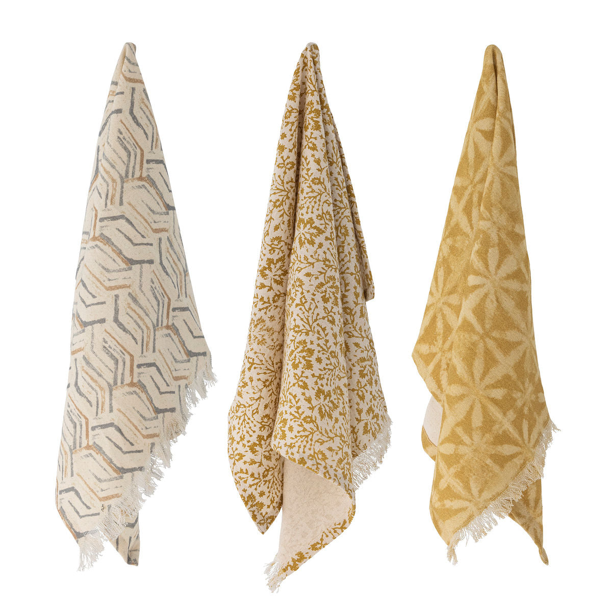 Bloomingville Bejan Tethandduk, brun, bomull