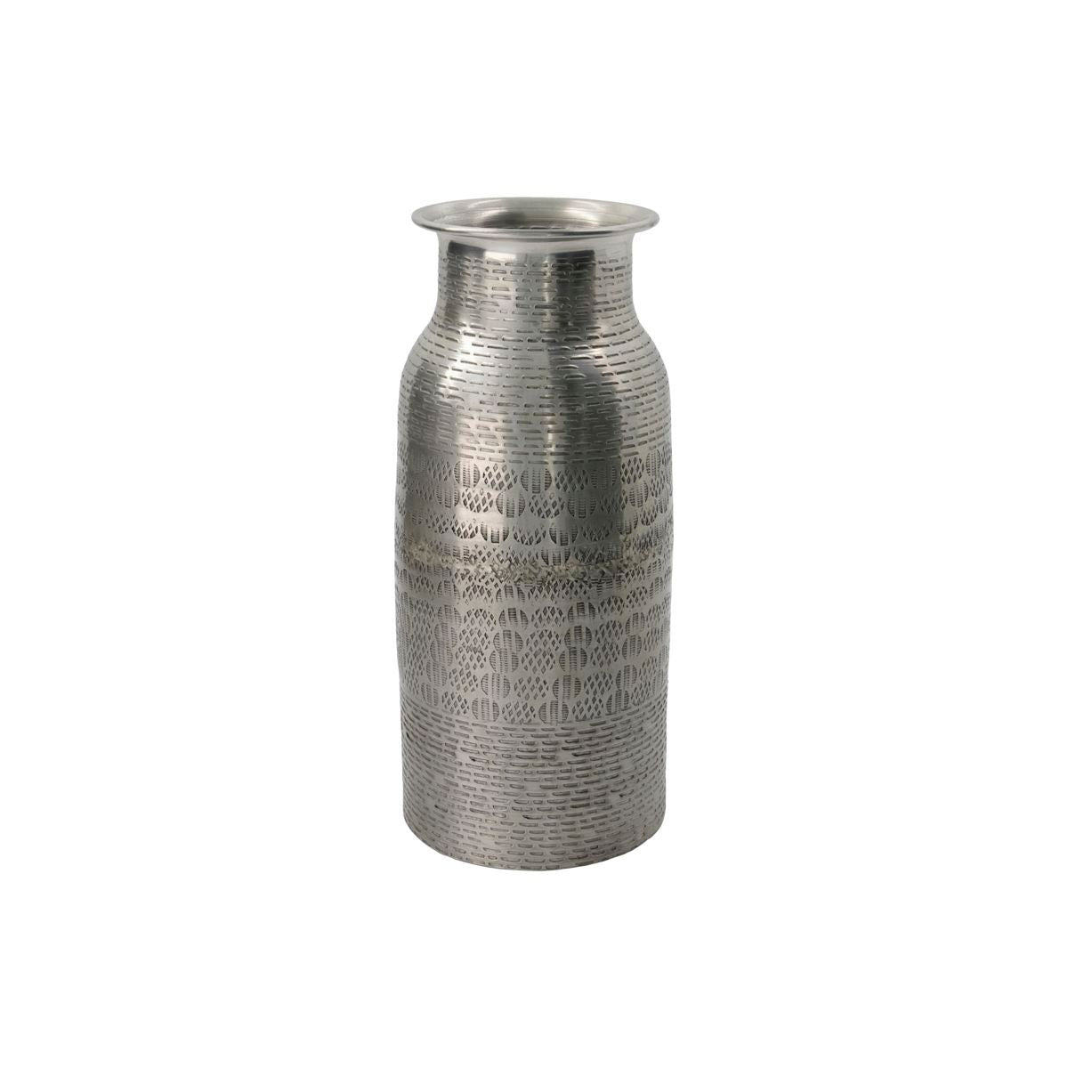 House Doctor - Vase, Hdfenja, Antique Silver