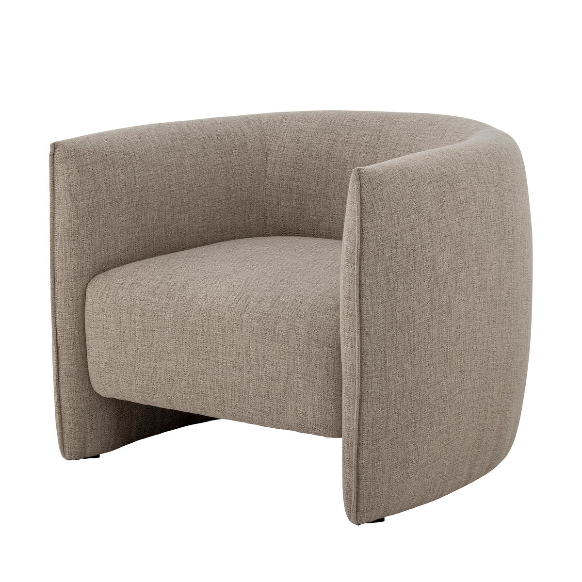 Bloomingville Bacio Loungestol, Natur, Genanvendt Polyester - Bloomingville - DesignGaragen.dk