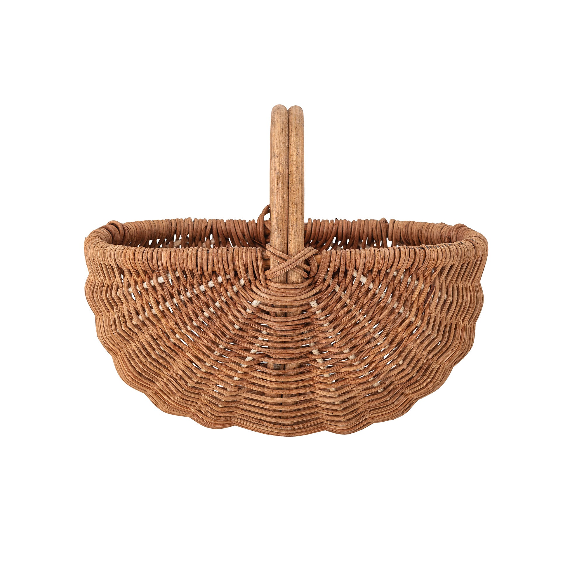 BLOOMINGVILLE MINI Ettie Kurv, Brun, Rattan - L27xH21xW15 cm - DesignGaragen.dk.