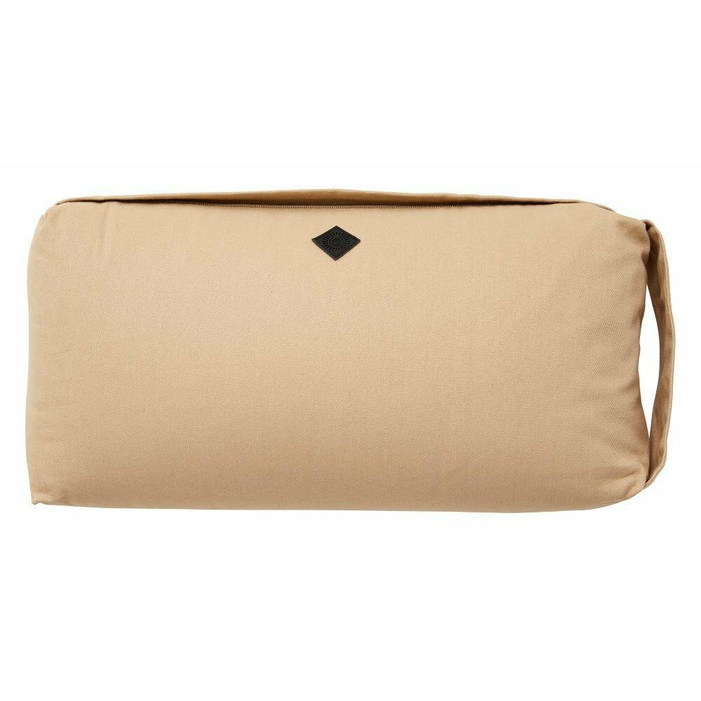 Nordal yoga och meditationsplatta - 40x20 cm - beige