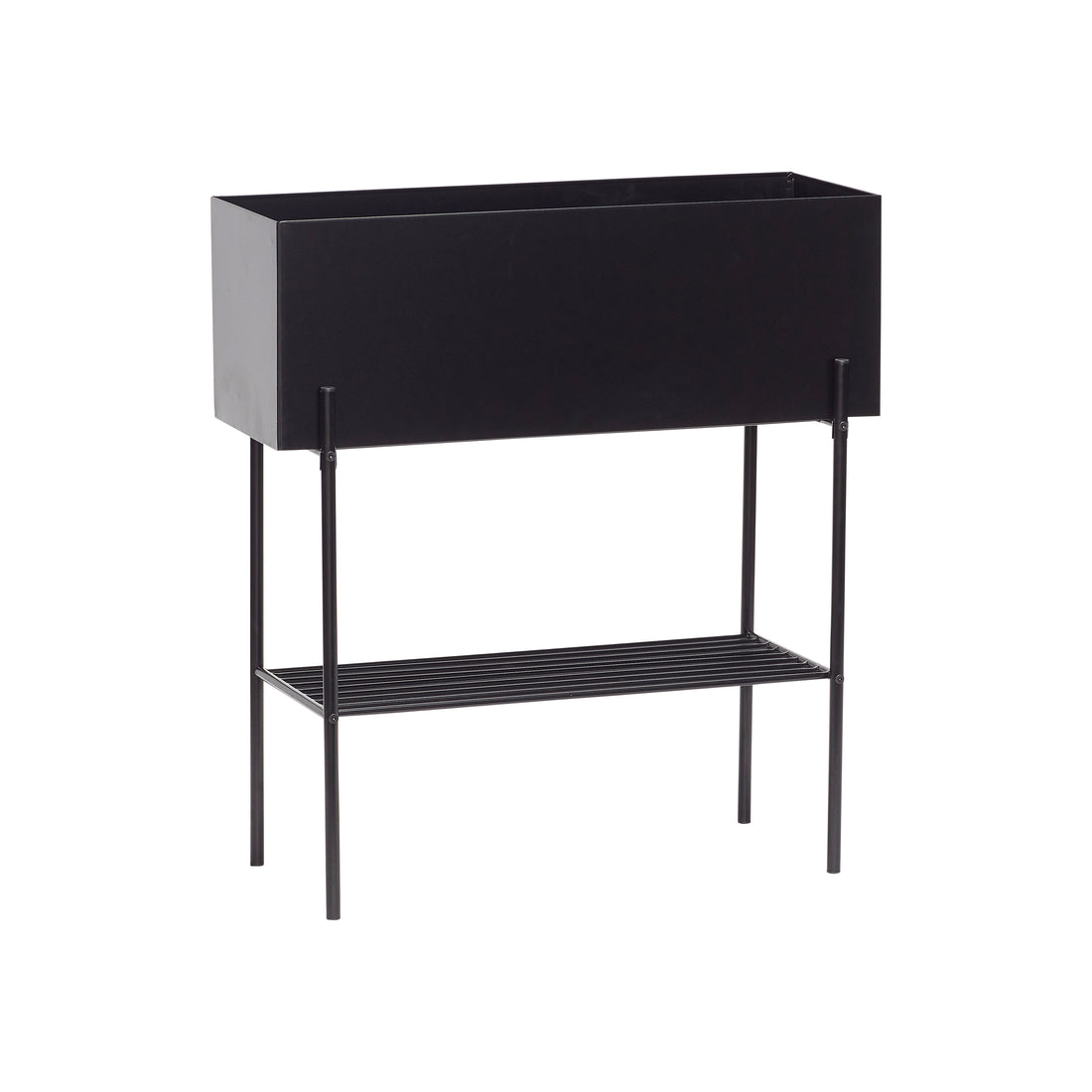 Norm Plant Box Black - 70x28xh76cm
