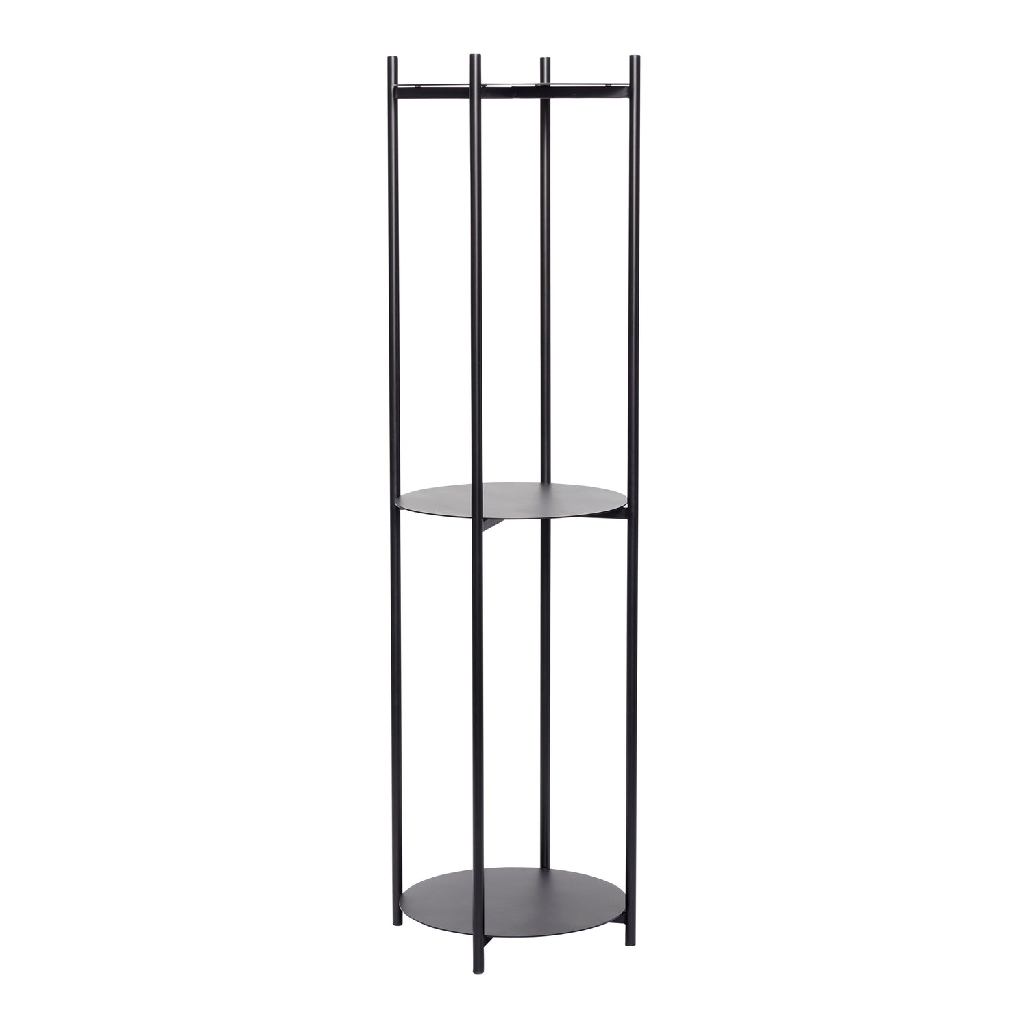 Normshelfcylinder svart - Ø44xh152cm