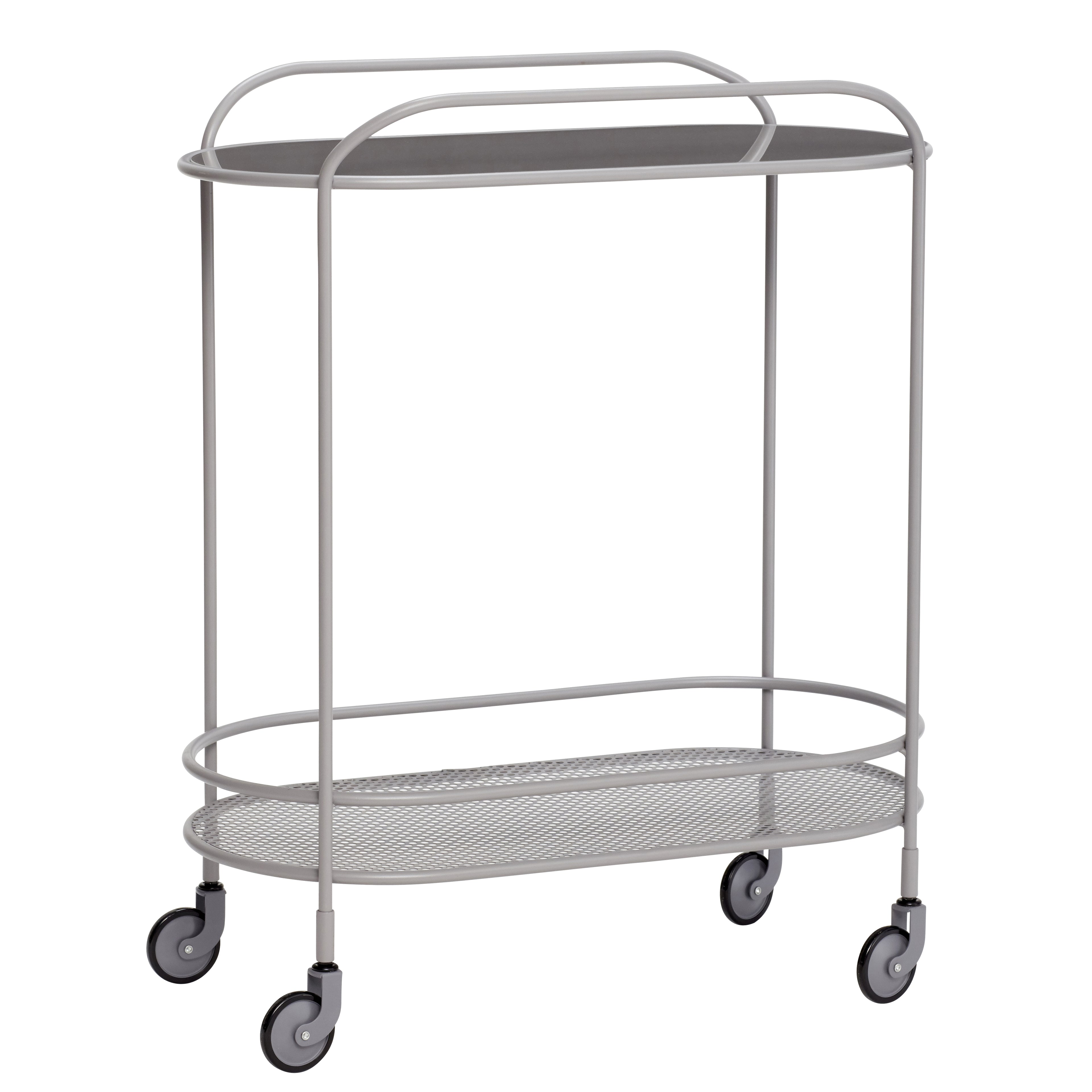 Reflektera Rolling Table Grey - 71x37xh86cm