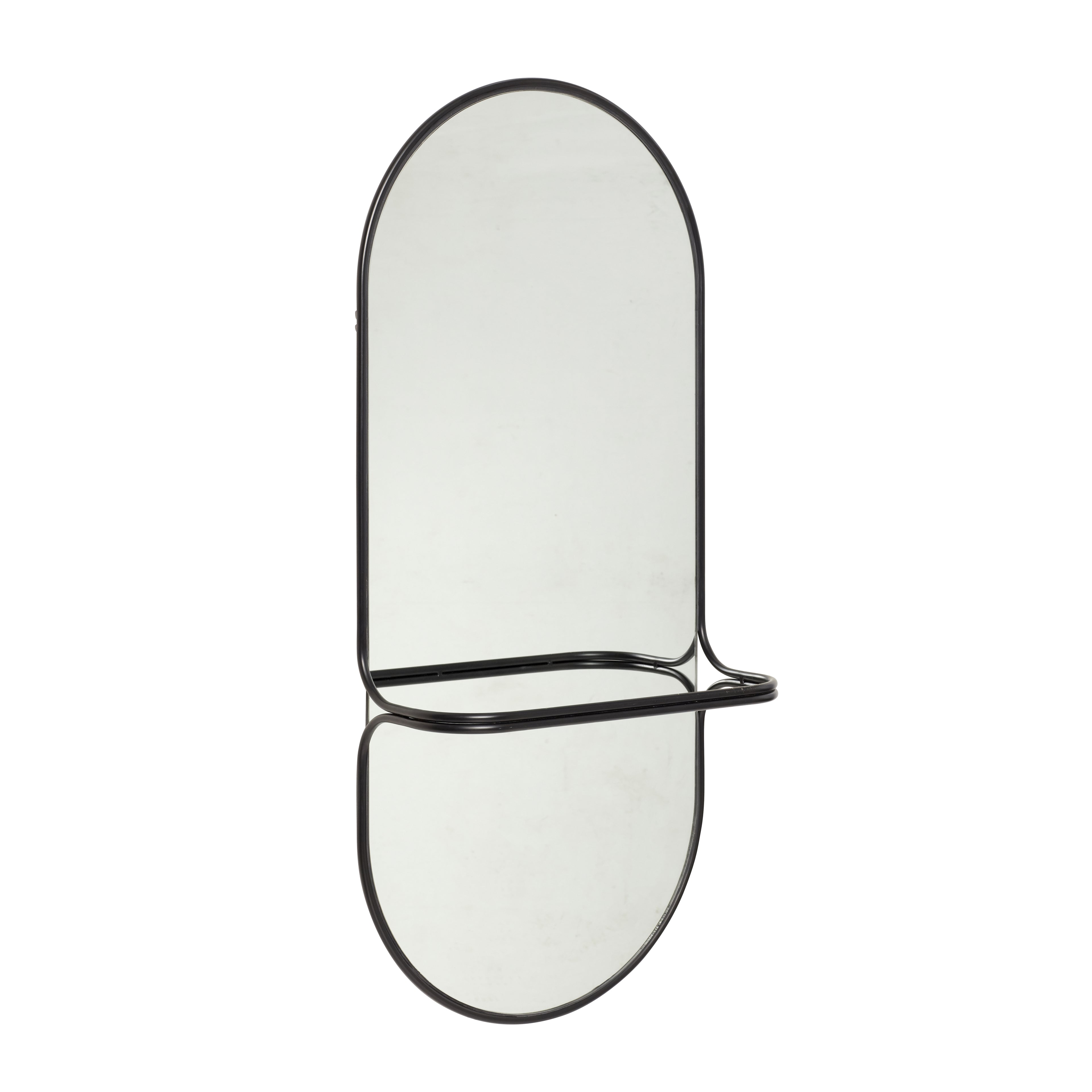 Bär väggspegel svart - 46x21xh102cm