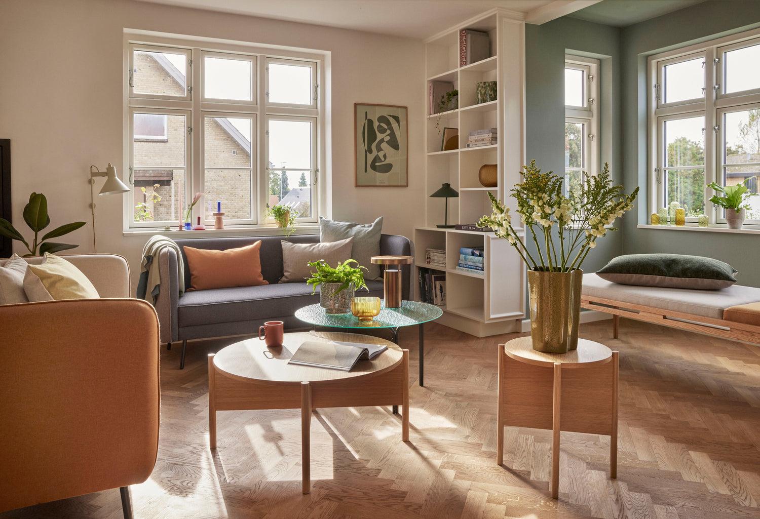 Orbit Soffbord Svart - ø80xh45cm