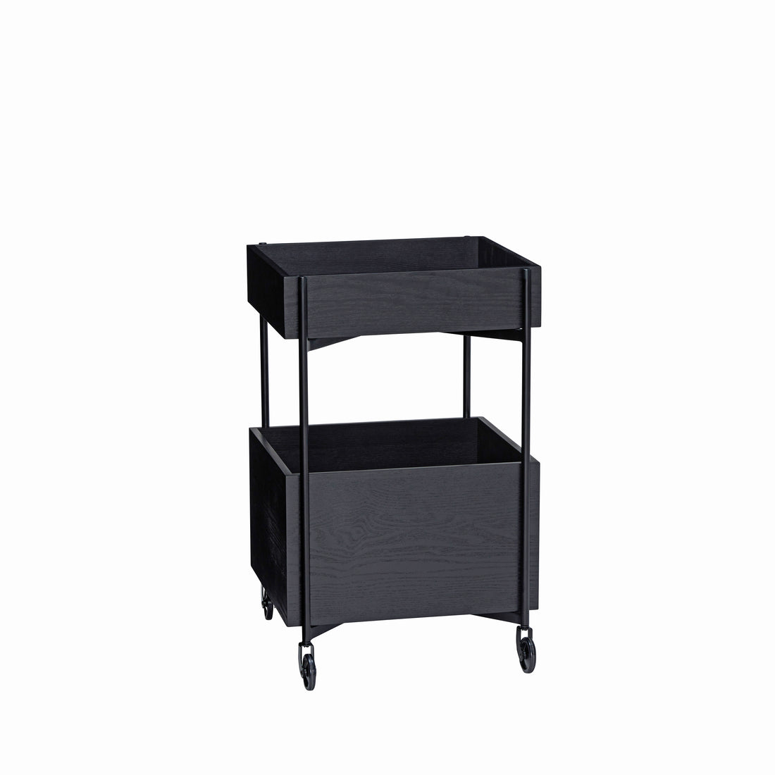Färskt rullande bordsvart - 42x41xh68cm