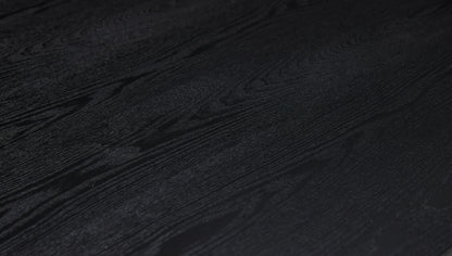 Dappert matbord Fyrkantigt Svart - 195x95xh75cm