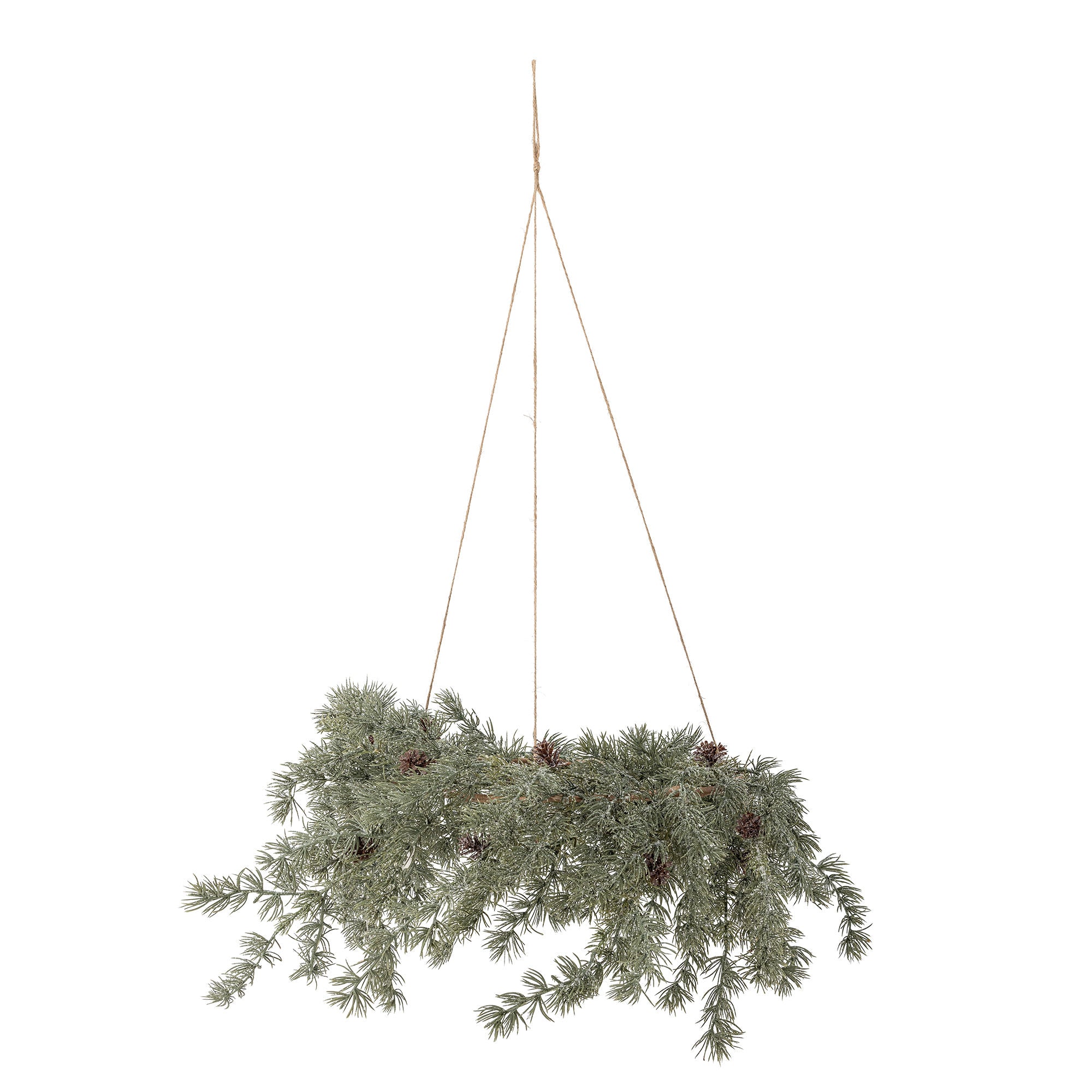 Bloomingville Cedar Wreath, Green, Artificial Flowers